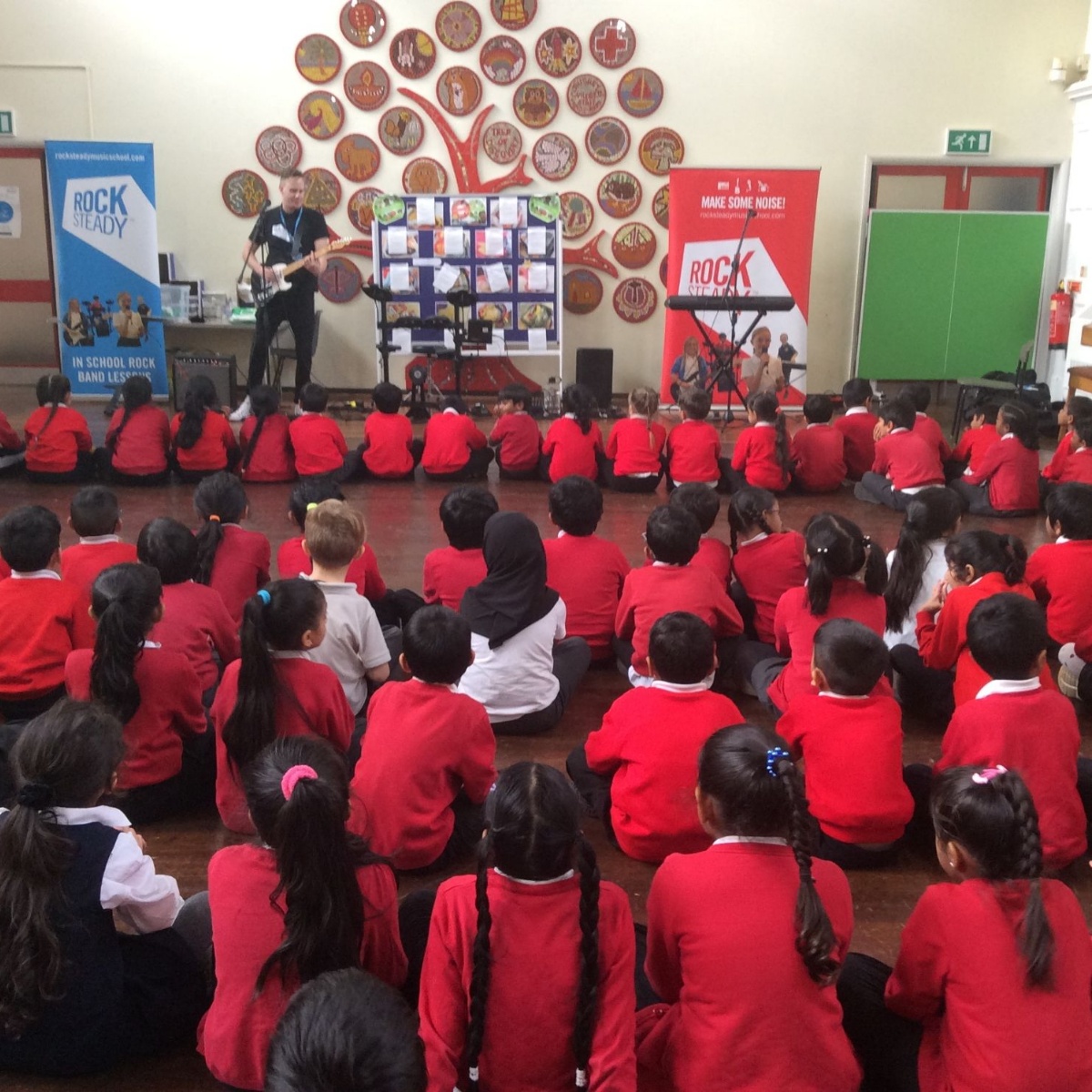 Ready, steady, rock! Rushey Mead Primary School