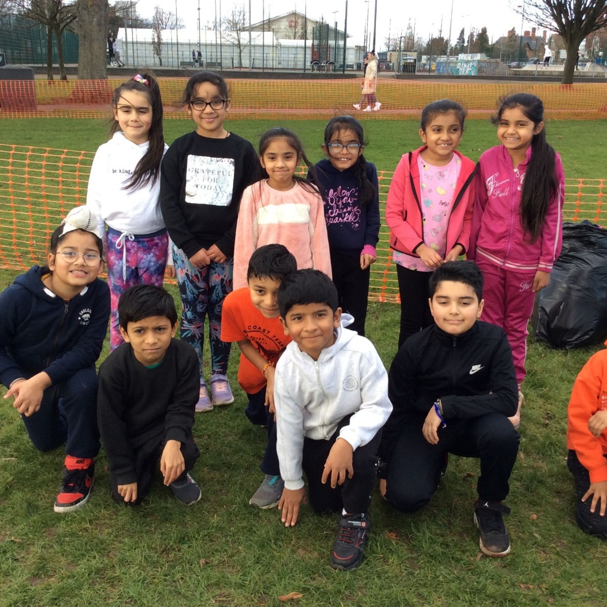 Cross country running Rushey Mead Primary School