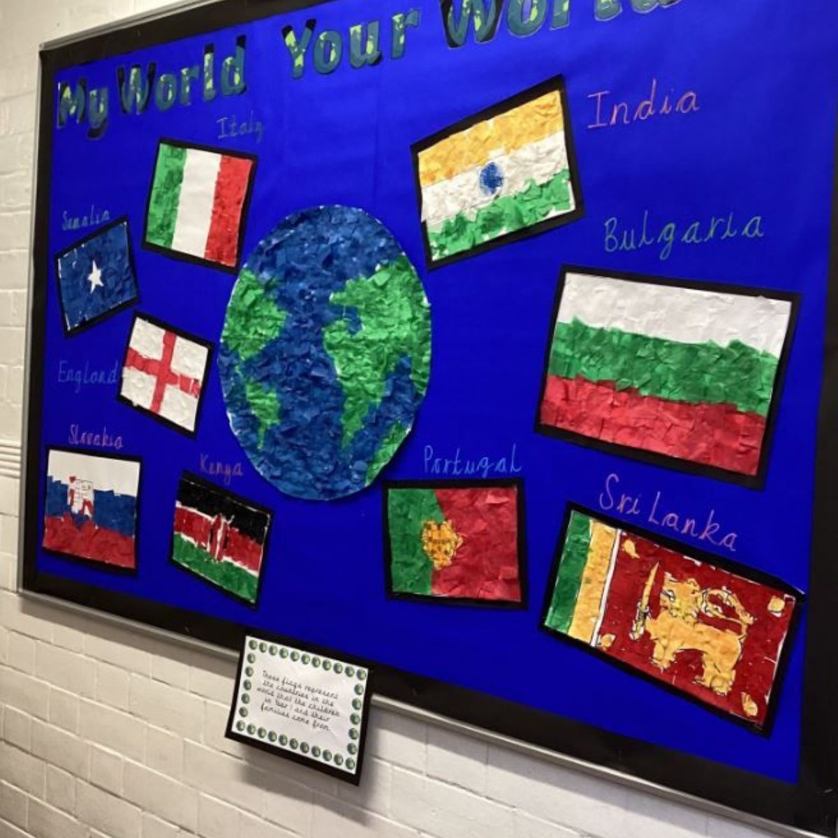 My World, Your World Rushey Mead Primary School