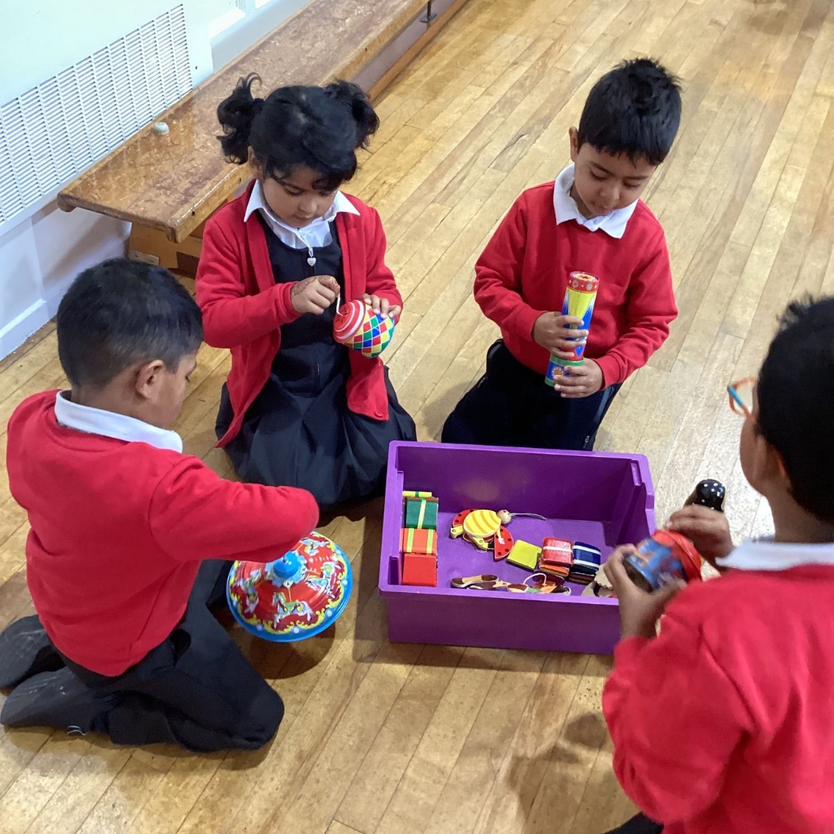 Travelling Toybox! Rushey Mead Primary School