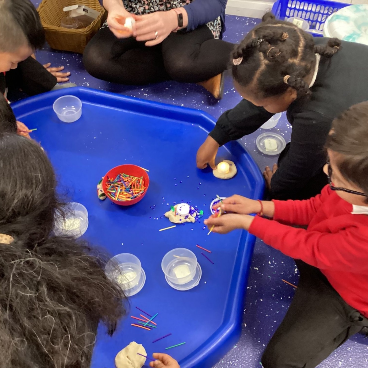 Diwali in the DSP! Rushey Mead Primary School
