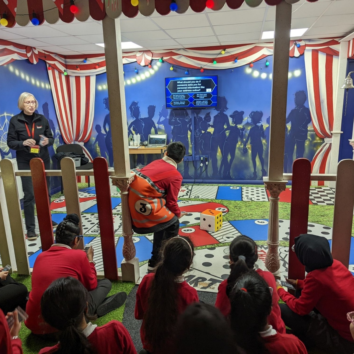 Year 6 go to the Warning Zone! Rushey Mead Primary School