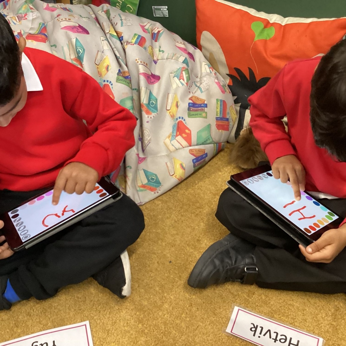 Tech in action! Rushey Mead Primary School